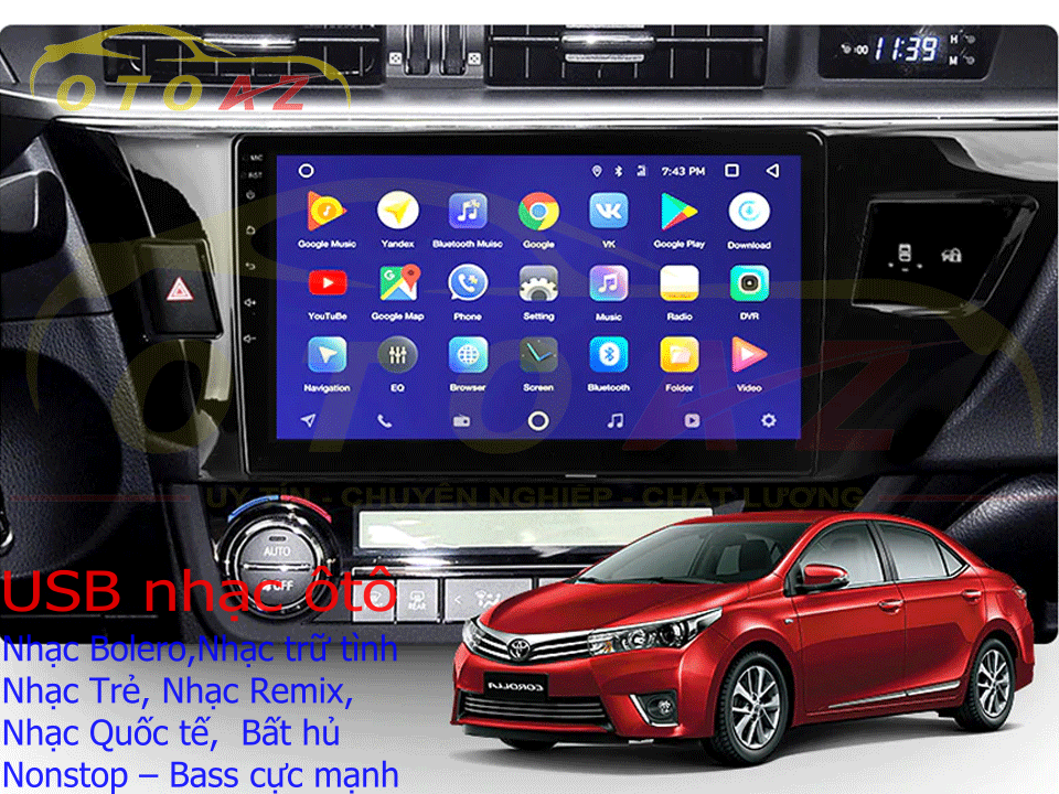 USB nhạc ô tô chất lượng cao